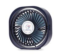 Petit Ventilateur Rechargeable USB Ventilo de Bureau Table Silencieux Puissant Ventilator Electrique Refroidissement Fan Portable pour Maison Boulot Dortoir Chevet Ventilation PC Ordinateur Ultrabook