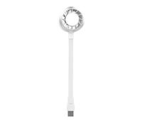 Petit ventilateur USB avec lumière LED 5 V 1,2 A pour alimentation mobile ordinateur de voyage silencieux pour tout port USB ventilateur silencieux