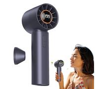 Petit ventilateur | Ventilateur portable sans pales avec technologie Turbo | Puissant moteur haute vitesse, gadgets cool rechargeables de type C pour la maison, les activités de plein air