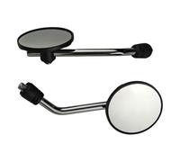 Petit verre latéral de moto anti-chute modéré lunettes large vue réglable ensemble de montage solide anti moto vue arrière
