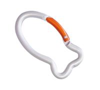 Petit, verrouillable Crochet de Porte à Ressort en d'aluminium, Boucles, | Robuste en forme d'os de poisson, petits clips utilisables pour les activités de plein air, Camping, randonnée,