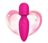 Petit Vibromasseurs Feminine - Silicone Rechargeable USB Sex Toýs Femme avec 10 Modes de Vibration Silencieux, étanche IP65 sans fil Stimulateur Clitoridien Vibrant