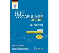 Petit vocabulaire actuel allemand - 4e éd.