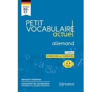 Petit vocabulaire actuel allemand 4ème édition - Bernard Viselthier - Ophrys - broché - Méthode de langue