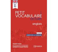 Petit vocabulaire actuel anglais