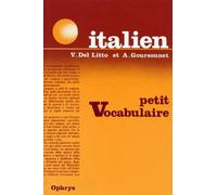 Petit vocabulaire italien
