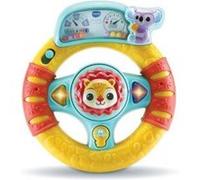 Petit Volant des decouvertes musical et lumineux, version FR - 3 chansons, 10 melodies, sons - Jouet Bebe 6-36 mois + Carte Tigre