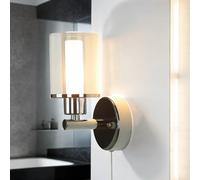 Petit Wandleuchte Avec Interrupteur à Tiré IP44 H:17cm Art Applique Murale Bain