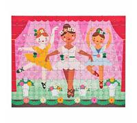 Petitcollage Double Face Puzzle 2in1 Ballerines