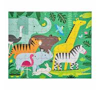 Petitcollage Puzzle Double Face 2in1 Jungle