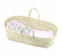 Petitcollin Sac En Osier Portable (Pour Poupée Jusqu'à 50 Cm)