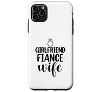 Petite Amie, fiancée, épouse, Couple Assorti Nouveau marié 2025 Coque pour iPhone 11 Pro Max