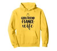Petite Amie, fiancée, épouse, Couple Assorti Nouveau marié 2025 Sweat à Capuche
