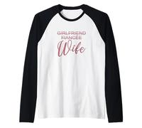 Petite Amie, fiancée, épouse, Mariage, Juste marié, Assorti Manche Raglan