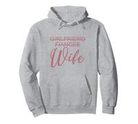 Petite Amie, fiancée, épouse, Mariage, Juste marié, Assorti Sweat à Capuche