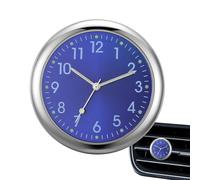 Petite Analogique Lumineuse - De Tableau De Bord Automobile À Quartz, Design Compact Et Autocollant | Mini Horloges De Remplacement Durables, Accessoire D'intérieur Élégant Avec Suppor