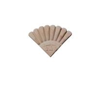 Petite applique ronde de sculpture sur bois | Figurines moulées, décalcomanies, articles de décoration for la maison, meubles, artisanat de fleurs(A-7cmX7cm)