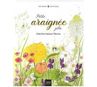 Petite Araignée Jolie Cherche Maison Fleurie
