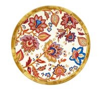 JAIPUR assiette dessert en mélamine Les Jardins de la Comtesse D23 cm