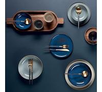 Petite assiette Saisons Midnight Bleu Nuit - D 14.5 cm