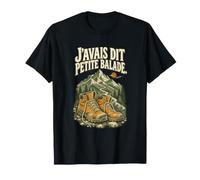 Petite Balade Randonnée Humour Montagne Chaussures T-Shirt