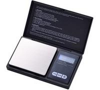 Champ – Balance de précision 200 g/0,01 g – Écran LCD, Tare, Acier inoxydable – Noir