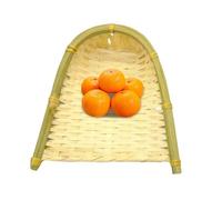 Petite balayeuse manuelle | Corbeille à fruits tressée et mini balayette, accessoires pour la maison, la cuisine, le salon, la chambre à coucher, la restauration
