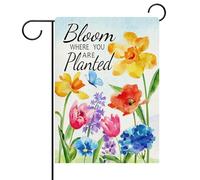 Petite bannière Citations sur le thème des fleurs sauvages à l'aquarelle