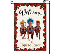 Petite bannière Festival des chevaux de course Run For The Roses Petit