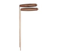 Petite barre interchangeable avec manche ergonomique en bois pour la détection de l'eau de divination et la communication spiritueuse