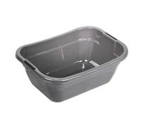 Petite bassine à linge en plastique 23 litres - Gris