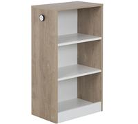 Petite bibliothèque mobile Chêne blond Marcel