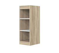 PETITE BIBLIOTHEQUE - MODERNE L:33 H:90 P:38 - Décor Marron - SACHA -