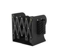Petite bibliothèque pour bureau, étagère télescopique en métal, organiseur de bureau avec porte-stylo,