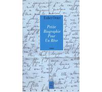 Petite biographie pour un rêve - Esther Orner - Metropolis Eds - broché - Roman