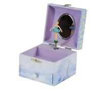 Petite boîte à bijoux musicale - Étui à ballerine pour fille, organisateur de tiroir extensible, support de miroir | Attribut de design rotatif enchanteur, objet de collection décoratif, utilisation