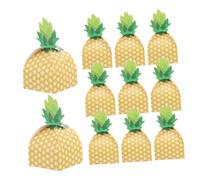Petite Boîte à Bonbons Fête Halloween en Papier, 20pcs, Ananas