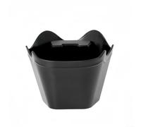 Petite boîte à café avec base antidérapante pour l'élimination des expresso moulu, design réduction du bruit pour un usage domestique et commercial, poubelle compacte pour machines à expresso (noir)