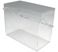 Petite boîte à fiches 'the index' A6 paysage, gris