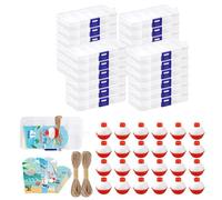 Petite Boîte à Pêche - Cadeau d'Anniversaire Petites Boîtes de Pêche Inclut Flotteur et Carte de Remerciement | Décoration Thème pour et Adultes