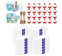Petite Boîte à Pêche - Cadeau d'Anniversaire Petites Boîtes de Pêche Inclut Flotteur et Carte de Remerciement,Décoration Thème pour et Adultes