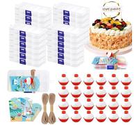 Petite Boîte à Pêche | Cadeau d'Anniversaire Petites Boîtes de Pêche Inclut Flotteur et Carte de Remerciement,Décoration Thème pour et Adultes