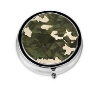 Petite boîte à pharmacie à trois compartiments qui peut être placée dans votre poche ou votre sac à main et peut stocker des vitamines.