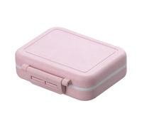 Petite boîte à pilules - Pilulier de poche, étui pour tablette pour le bien-être quotidien, récipient à trois fentes avec design résistant l'humidité, accessoire de santé, support stockage d'huile poi