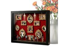 Petite Boîte à s de Musée à Faire Soi-Même | Mini Figurine Décorative en Kit À Monter | Cadre d'Mini Musée,pour Mariage Anniversaire Vacances Appartement Ferme Hôtel Dortoir Salon Chambre