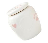 Petite boîte à sceller en céramique pour cendres de chats ou chiens bien-aimés, urne funéraire pour animaux de compagnie