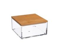5five Boîte de rangement Selena Petite carrée en bambou