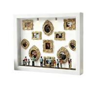 Petite boîte de présentation de musée à faire soi-même pour souvenirs | Cadre de présentation pour mariage, anniversaire, maison, appartement, ferme, hôtel, dortoir, salon, chambre à coucher