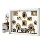 Petite boîte de présentation de musée à faire soi-même pour souvenirs | Cadre de présentation pour mariage, anniversaire, maison, appartement, ferme, hôtel, dortoir, salon, chambre à coucher