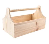 Petite boîte de rangement - CREATIVE DECO - 34 x 18 x 20,5 cm - Bois de pin naturel - Mixte